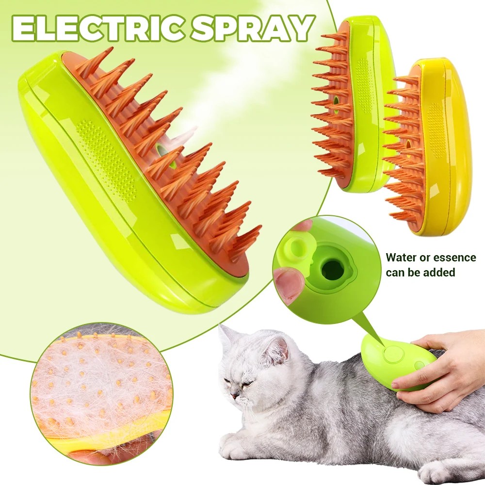 Pet Steam Brush Demo